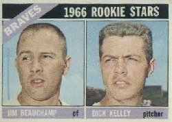 1966 Topps Baseball Cards      084      Rookie Stars-Jim Beauchamp-Dick Kelley